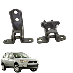 Par Dobradiça Porta Traseira Esquerda Outlander 2008 A 2013