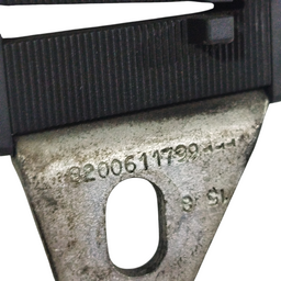 BATENTE TAMPA TRASEIRA RENAULT MASTER 2003 A 2013 ORIGINAL