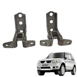 Par Dobradiça Porta Dianteira Direita Pajero Tr4 2010 A 2015