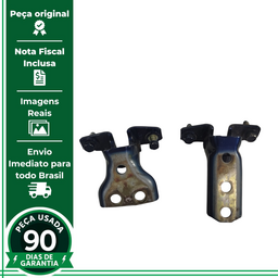 PAR DOBRADIÇA PORTA TRASEIRA DIREITA PAJERO TR4 2003 A 2009