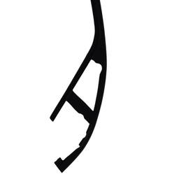 MOLDURA VIDRO DIANTEIRA ESQUERDA DISCOVERY 3 4 2005 A 2016