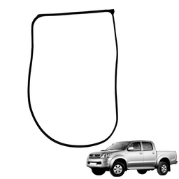 Borracha Guarnição Porta Traseira Esquerda Hilux 2006 A 2015