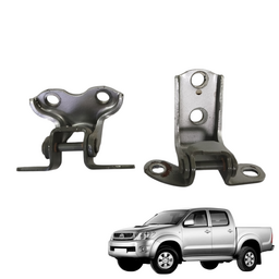 PAR DOBRADIÇA PORTA TRASEIRA ESQUERDA HILUX 2006 A 2015