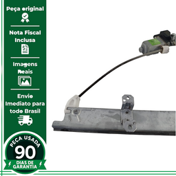 MAQUINA VIDRO PORTA TRASEIRA ESQUERDA NISSAN FRONTIER 08/16