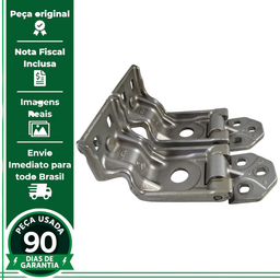 PAR DOBRADIÇA PORTA TRASEIRA ESQUERDA RENAULT MASTER 14/22