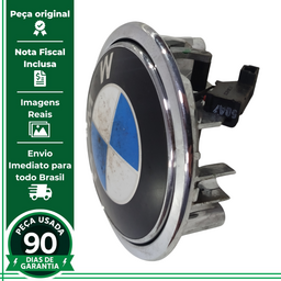 EMBLEMA TAMPA TRASEIRA BMW 118I 120I 2005 A 2012 ORIGINAL