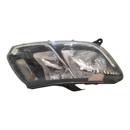 Farol Direito Sandero 15/20 Logan 2014 a 2020 Friso Preto