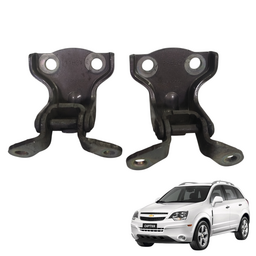 Par Dobradiça Porta Traseira Direita Gm Captiva 2008 A 2017