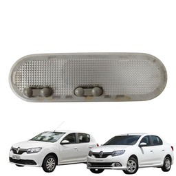 Lanterna Luz Teto Renault Sandero Logan 2015 A 2023 2 Botões