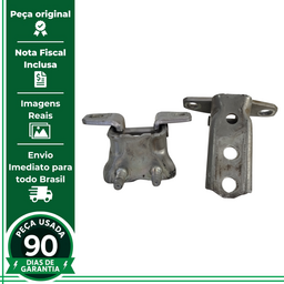 PAR DOBRADIÇA PORTA TRASEIRA ESQUERDA L200 TRITON 2008/2017