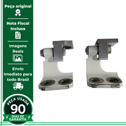 PAR DOBRADIÇA TRASEIRA ESQUERDA JEEP COMPASS 2017 A 2025