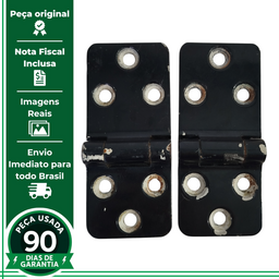 PAR DOBRADIÇA PORTA DIANTEIRA DIREITA TROLLER T4 2001 A 2014