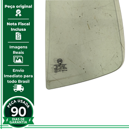 VIDRO FIXO TRASEIRO ESQUERDO FIAT UNO 2011 A 2021