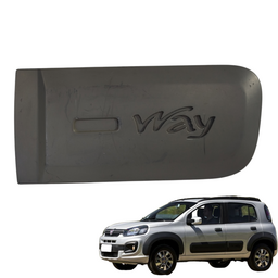 Moldura Porta Traseira Esquerda Fiat Uno 2011 á 2021