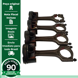 JOGO 4 PISTÃO BIELA BMW X1 2.0 B48 2015 A 2022 ORIGINAL 
