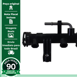 FLAUTA BICO INJETOR FIAT MOBI 1.0 4CC 2016 A 2021 ORIGINAL