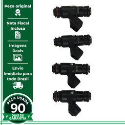 JOGO 4 BICO INJETOR FIAT STRADA PUNTO DOBLO 1.8 16V ETORQ 