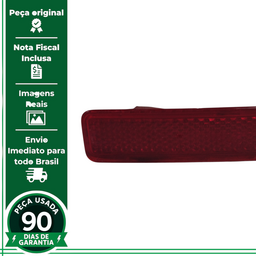 REFLETOR OLHO GATO ESQUERDO FIAT STRADA 2004 A 2020 ORIGINAL