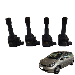 Jogo 4 Bobina Ignição Honda Fit City 1.4 1.5 Flex 2009/2014