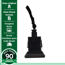 BOTÃO ALERTA CHEVROLET AGILE MONTANA 2010 A 2021 ORIGINAL