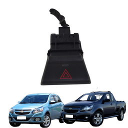 Botão Alerta Chevrolet Agile Montana 2010 A 2021 Original