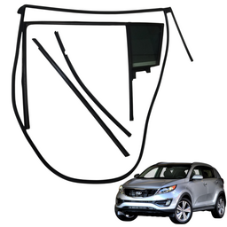 Kit Pestana Porta Traseira Esquerda Sportage 2011 a 2016