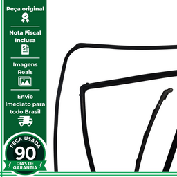 KIT PESTANA PORTA TRASEIRA ESQUERDA TOYOTA HILUX 2006 A 2015