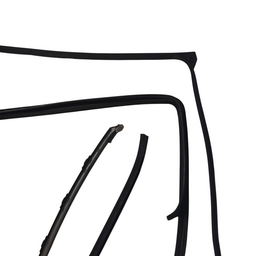 KIT PESTANA PORTA TRASEIRA ESQUERDA TOYOTA HILUX 2006 A 2015