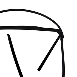 KIT PESTANA PORTA DIANTEIRA ESQUERDA GM SPIN 2013 A 2025