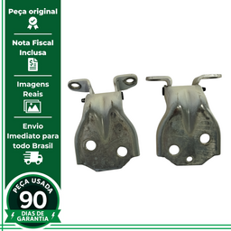 PAR DOBRADIÇA PORTA DIANTEIRA DIREITA GM S10 2012 A 2022