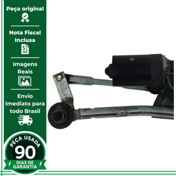 MOTOR LIMPADOR PARABRISA PEUGEOT 206 1999 A 2004 ORIGINAL