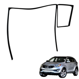 Canaleta Vidro Traseira Esquerda Kia Sportage 2011 A 2016
