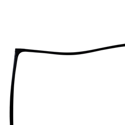 CANALETA VIDRO TRASEIRA ESQUERDA KIA SPORTAGE 2011 A 2016