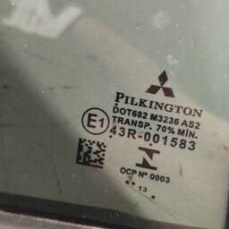 VIDRO FIXO PORTA TRASEIRA ESQUERDA PAJERO DAKAR 2009 A 2016