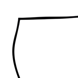 CANALETA PORTA TRASEIRA ESQUERDA PAJERO DAKAR 2009 A 2016