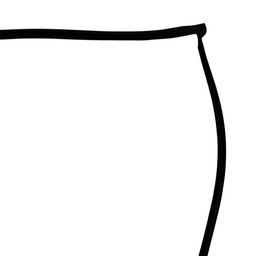 BORRACHA GUARNIÇÃO TRASEIRA ESQUERDA PAJERO DAKAR 2009/2016