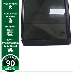 VIDRO FIXO PORTA TRASEIRA ESQUERDA PAJERO DAKAR 2009 A 2016