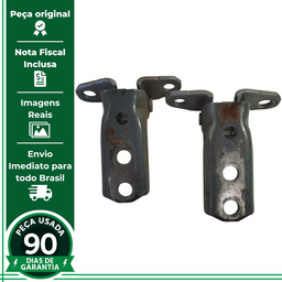 PAR DOBRADIÇA DIANTEIRA DIREITA PAJERO DAKAR 2009 A 2016