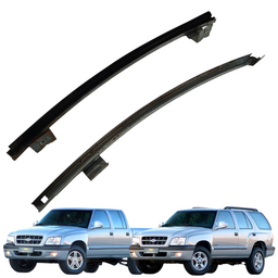 Par Guia Vidro Porta Dianteira Direita S10 Blazer 1996/2011