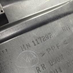 FRISO MOLDURA PORTA TRASEIRA DIREITA PAJERO FULL 2008 A 2012