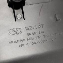 FRISO MOLDURA PORTA DIANTEIRA ESQUERDA CAPTIVA 2008 A 2017