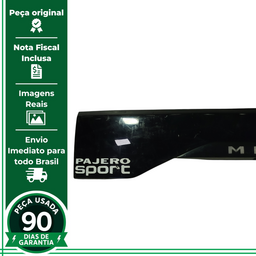 FRISO MOLDURA TAMPA TRASEIRA PAJERO SPORT 1998 ATÉ 2008