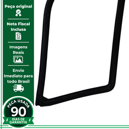 BORRACHA VIDRO FIXO PORTA DIANTEIRA DIREITA DAILY 2023/2025