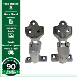 PAR DOBRADIÇA PORTA DIANTEIRA ESQUERDA MASTER 2003 A 2013