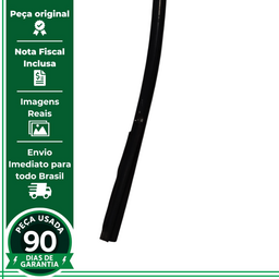 CANALETA VIDRO PORTA TRASEIRA ESQUERDA S10 2012 A 2022