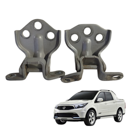 PAR DOBRADIÇA PORTA DIANTEIRA ESQUERDA SSANGYONG ACTION 