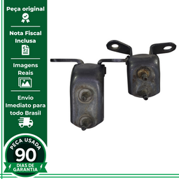 PAR DOBRADIÇA PORTA TRASEIRA DIREITA TOYOTA HILUX 1997/2005