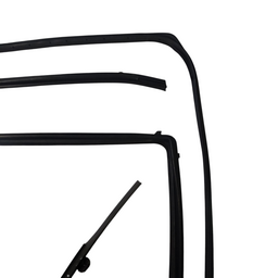 KIT PESTANA PORTA TRASEIRA DIREITA TOYOTA HILUX 2006 A 2015