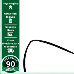 CANALETA VIDRO PORTA DIANTEIRA ESQUERDA L200 1992 A 2006