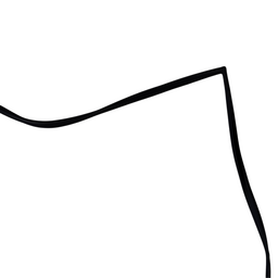 CANALETA VIDRO PORTA DIANTEIRA ESQUERDA L200 1992 A 2006